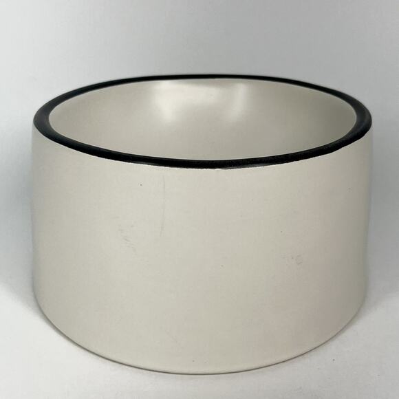 Peanuts X Rae Dunn Snoopy EEK! Halloween Dog Pet Food Raised Bowl 6x3.5” Ceramic - Picture 5 of 8